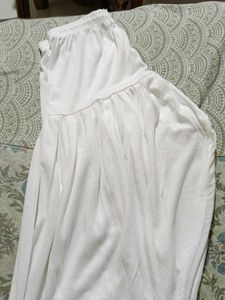white patiyala Women pant