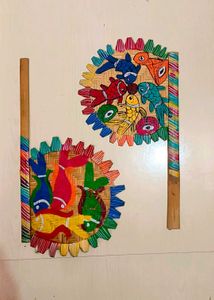 Handcrafted Hand Fan 2 Set