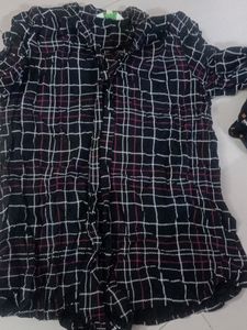 Black Top Just For Rs 100,Size Fit For L And Xl