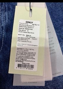 ONLYAcid-Wash Distressed Loose-FitJeans