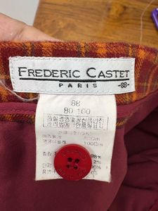 Designer Plaid Pants