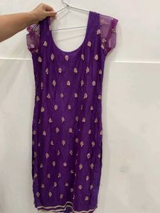 Purple Indian Dress