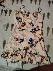 Floral Ruffle Romper