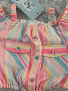 Striped Button-Up Top