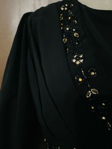 Black Embellished Maxi Dress