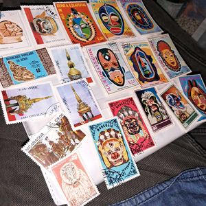 MASK ON STAMPS Collection