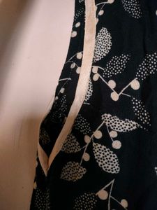 Black Floral Kurti