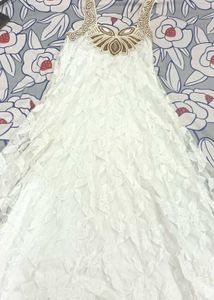 White Embellished Dress