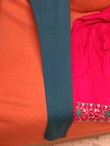 BrandNew Embroidered Kurti with Legging