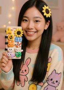 Korean Kawaii Hair Clips