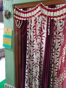 Woolen Toran For Gate White&amp;Red 🤍❤