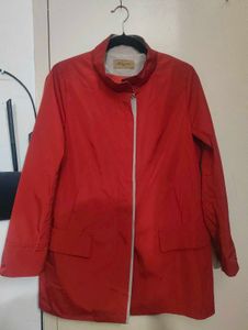 Chic Red Lightweight Jacket