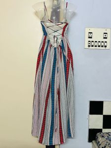 Pintrest Striped Maxi Dress