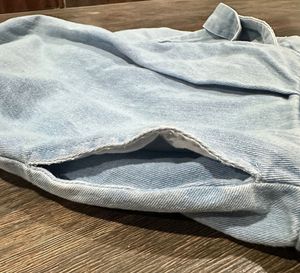 Denim A-Line Skirt