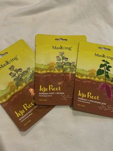 Masking Jeju Root Facial Sheet Mask