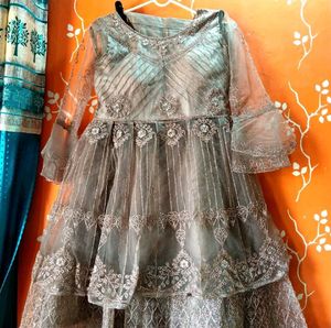 Peplum With Lehanga