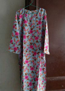 Floral Print Kurti For Women/ Girls