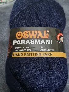 Oswal Kniiting Yarn Navy Blue