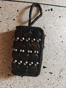 Wallet Coconut Shell &amp; Bead – Dual Zi