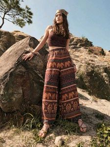 Boho Print Imported Trouser.