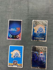 IPL Trading Cards - Delhi Daredevils & Chennai Sup