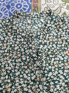 Floral Print Mini Dress
