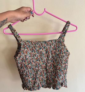 Floral Crop Top