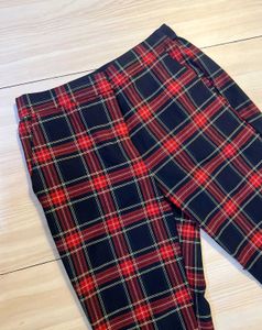 Zara Plaid Pants – Size XS