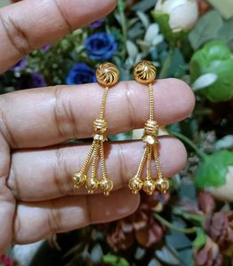 Gold Dangle Earrings