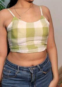 2 Pc Shirt &amp; Crop Top Set For Women