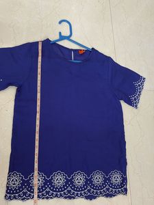 Thread Embroidery Top