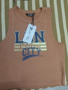 Zudio Sleeveless Graphic Tank Top