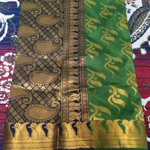 Karishma Green Saree