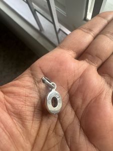 Sterling Silver Pendant With Yellow Sapphire