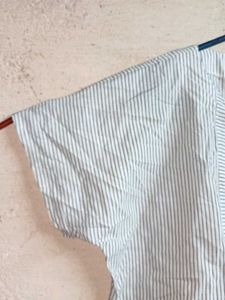 Stylish Formal Shirt Button Down Top Stripped