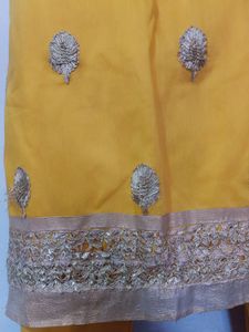 Haldi Ceremony Party Wear Dress