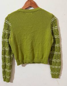 Green Knit Sweater