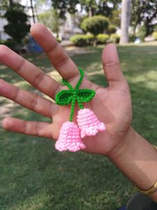 Crochet Lily Of The Valley Bag Charms