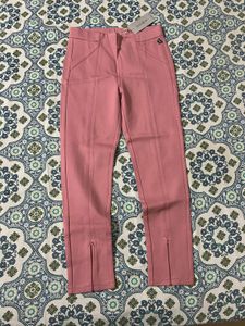 Pink Stretchable Jeggings