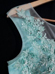 Women Light Blue Wedding Long Gown | Bust 34 | Wai