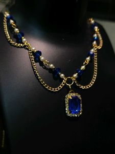 Blue Bliss Fairycore Necklace