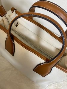 Zara Mini Canvas Tote Bag