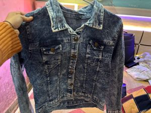 Acid Wash Denim Jacket