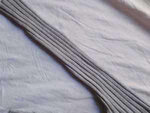 Black And Grey Knit Cropped Cardigan
