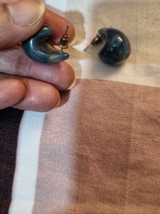 Statement Resin Drop Earings