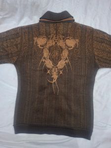 Vintage Style Knit Sweater