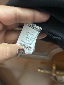 Girls Black Graphic Tee