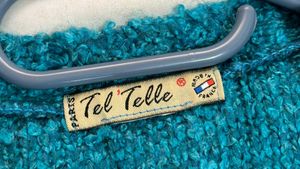 🎁Buy1 Get1 Free France Unique Teal Knit Sweater B