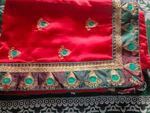 Red Saree Blouse