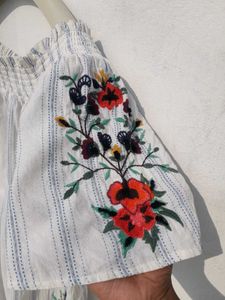 ZARA embroidered Dress🎀